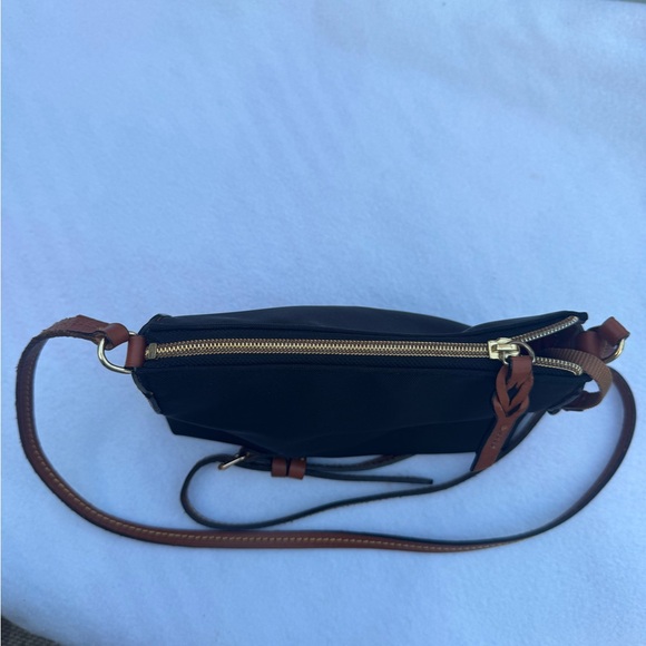 Dooney Bourke Black and Brown Women's Bag Cross Body - Picture 1 of 7